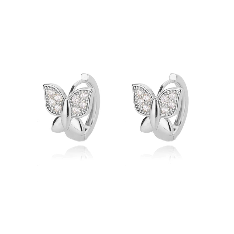 ✨Boucles d’oreilles papillon – Acier inoxydable –✨